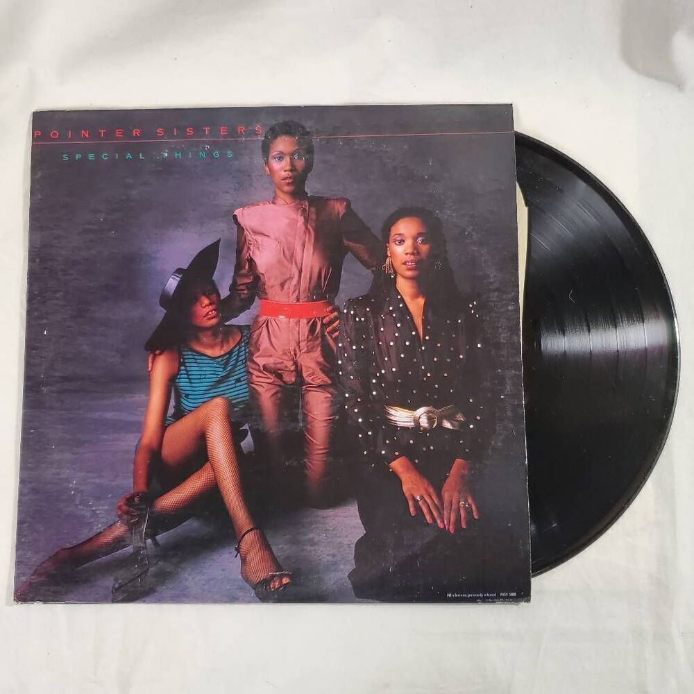 POINTER SISTERS SPECIAL THINGS LP VINYL RECORD ALBUM